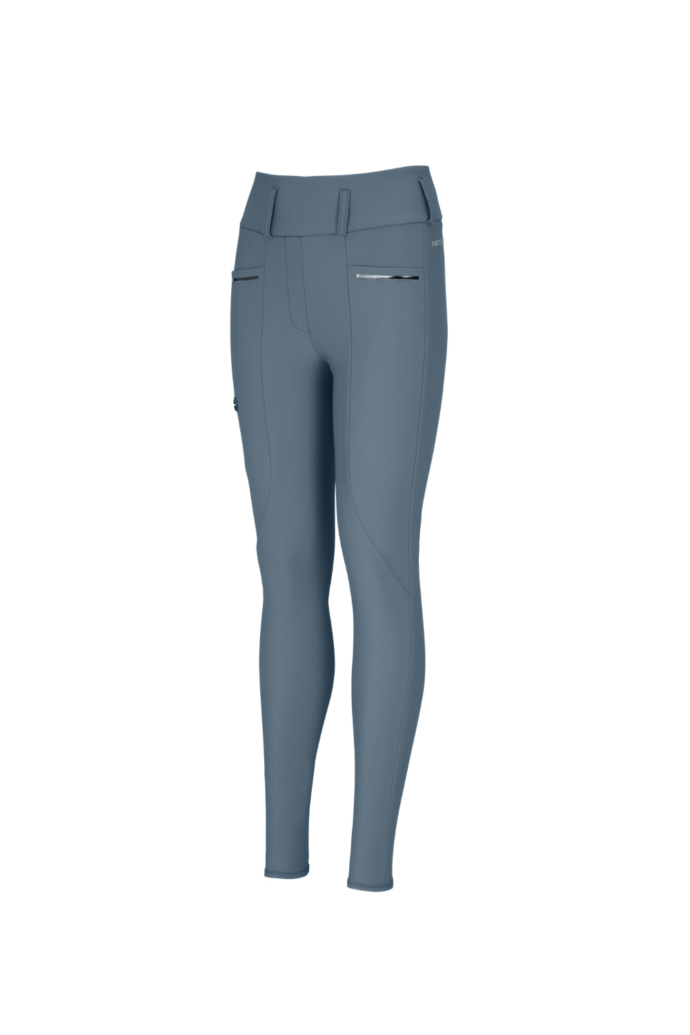 Pikeur Legginsy jeździeckie dziecięce Lilith SD Athleisure Kids Ash Blue